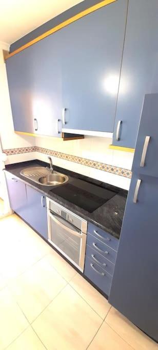 Apartamento Vistas Al Mar Con Piscina Y Terraza Foz Kültér fotó