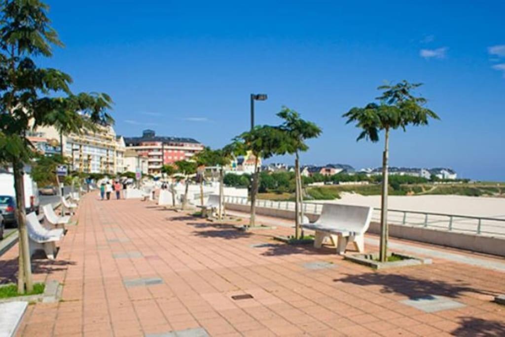 Apartamento Vistas Al Mar Con Piscina Y Terraza Foz Kültér fotó