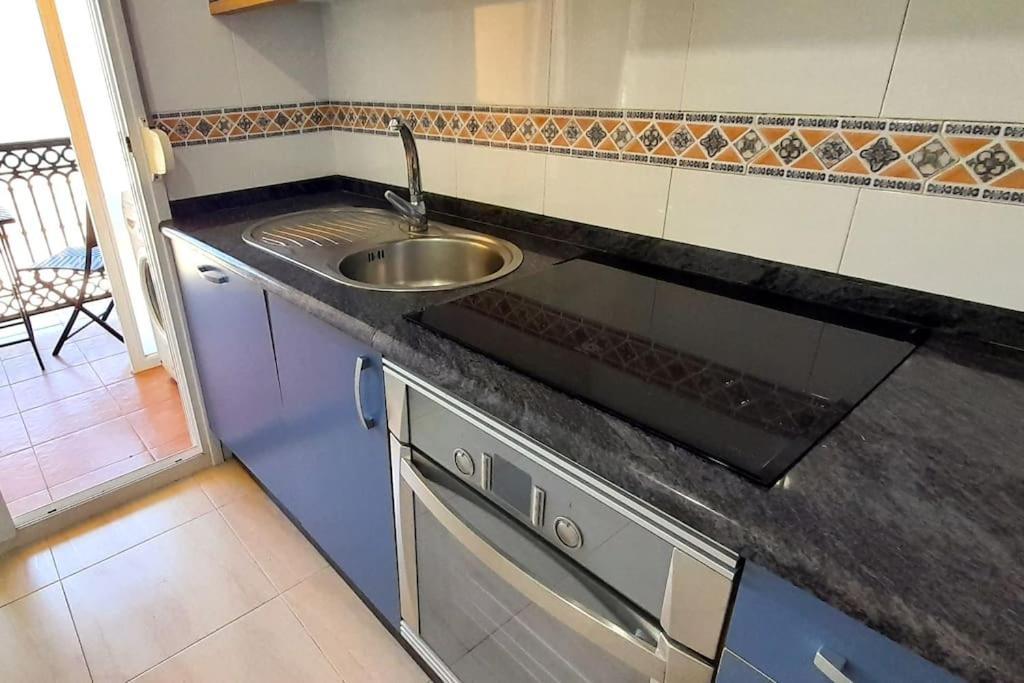 Apartamento Vistas Al Mar Con Piscina Y Terraza Foz Kültér fotó