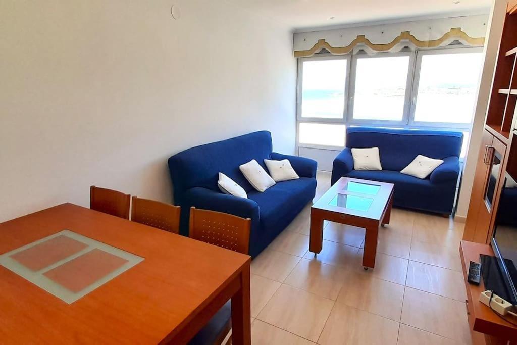 Apartamento Vistas Al Mar Con Piscina Y Terraza Foz Kültér fotó