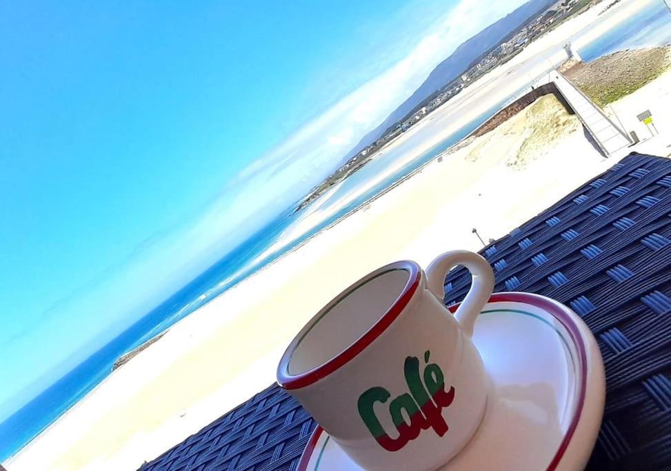 Apartamento Vistas Al Mar Con Piscina Y Terraza Foz Kültér fotó
